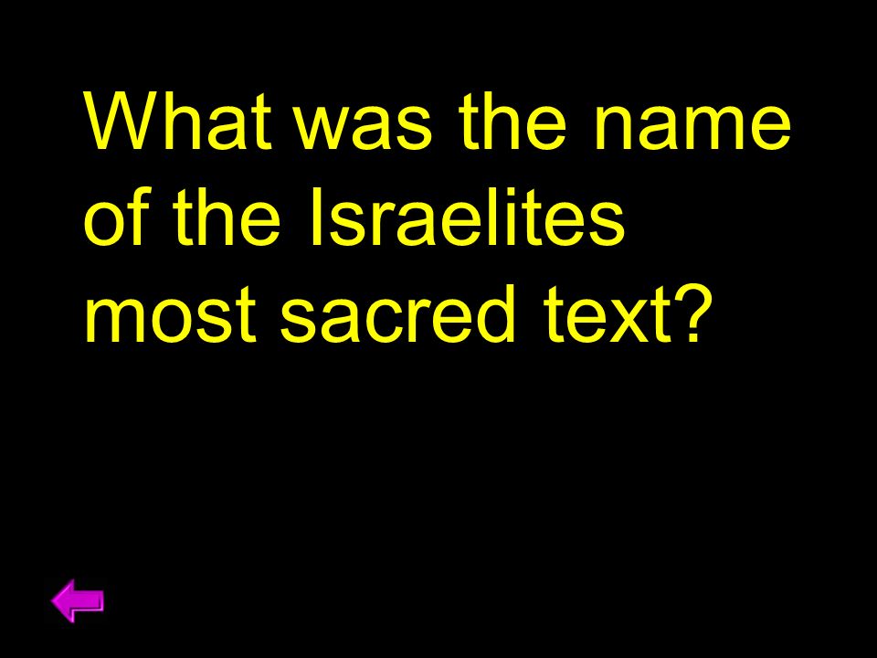 The mention of the israelites in
